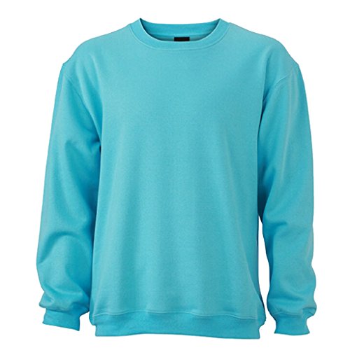 JAMES & NICHOLSON Sweat-Shirt Lourd (3XL, Pacifique) Cover