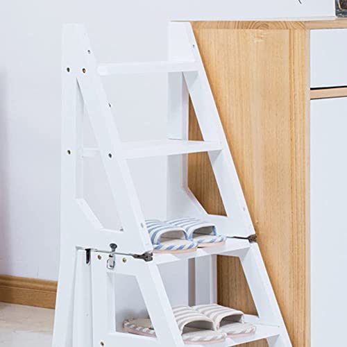 Escabeau polyvalent bois pour en finir avec le manque de place - 7