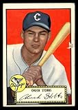 1952 Topps #62 Chuck Stobbs Poor RC Rookie White Sox Black Back
