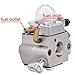 HIPA PB200 ECHO Blower C1U-K78 Carburetor Replacement for ECHO Blower PB200 PB201 ES210 ES211 EB212 ES211 SV212 PS200 Shredder