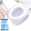 Disposable Toilet Seat Bag, 50 Pieces, Hygienic Travel Toilet Seat