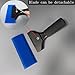NBTOOL Small Squeegee 5 inch Water Blade Handle Squeegee for Car,Glass,Mirrors,Shower,Kitchen,Window Cleaning
