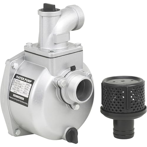 Semi-Trash Water Pump only - for Straight Keyed Shafts, 2in. Ports, 7,860 GPH