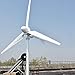 5000w Horizontal Wind Turbine Generator 96v 220v 380v 5kw Wind Power Generation Windmill Home Use High Efficient