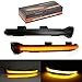 Price comparison product image Mirror Dynamic Turn Signal LED Light Indicator for Golf 5/7 MK7 GTI R GTE GTD with Black Shell
