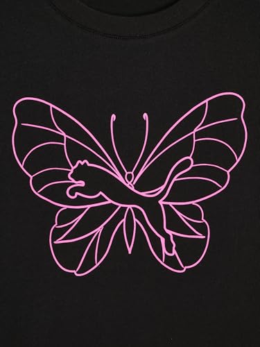 Image of PUMA Girls' 2pc Jersey SS Tee & French Terry Short Set