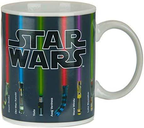 Star Wars Lightsaber Heat Change Coffee Mug - Officially Licensed Disney Merchandise