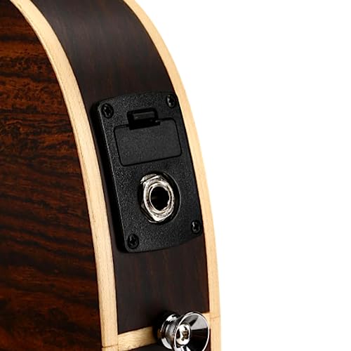 Lanikai FB-CETT 4 String Ukulele, Tenor Thin Line Cutaway Acoustic Electric Ukulele thumb #9