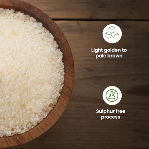 Image of 24 Mantra Organic Brown Sugar 1 Kg | Organically Processed from Freshly Squeezed Sugarcane, 100% Organic & 0% Chemicals | Certified Organic & Naturally Gluten Free