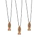 Fun Express Wooden Jesus Fish Necklaces