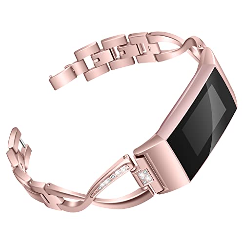 Fitbit Charge 3/Charge 4�p�o���h ���f�B�[�X �K�[���Y ���^�������p�`���[�W 3���� ���X�g�o���h �X�g���b�v �L���L�����C���X�g�[���t�� Fitbit Charge 4 �X�y�V�����G�f�B�V�����p