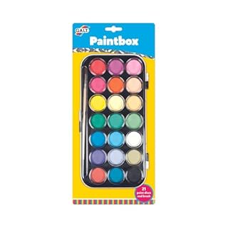 Galt Toys, Paintbox, 21 Paint Discs and Brush, Ages 6 Years Plus