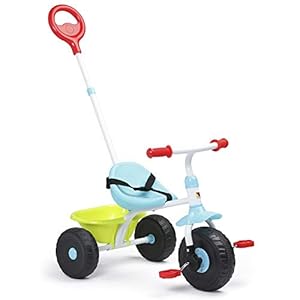 Triciclo Infantil MOLTO Urban Trike 3 en 1 – Seguro, Versátil y Ajustable, con Embrague de Bloqueo de Ruedas, Mango Ajustable y Cinturón de Seguridad – Ligero y Resistente