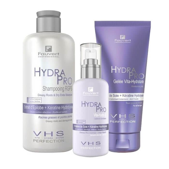Pack hydratant racines grasses Hydra Pro Fauvert pour une fraîcheur quotidienne