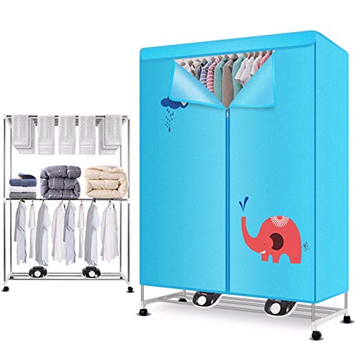 Elektrische Luft-Heizung des Haushalts，WäSchetrockners Doppelter Edelstahl Stummschalten GroßE20kapazitäTgroßE KapazitäT Tragbare Kleidung