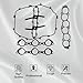 GXARTS Intake Manifold Gasket Valve Cover Gasket Set 14036-31U00 14032-AM600 Compatible with Infiniti Nissan 350Z FX35 3.5L V6 DOHC 24v 2003 2004 2005 2006 2007 2008 14036-AG000 4035-8J101