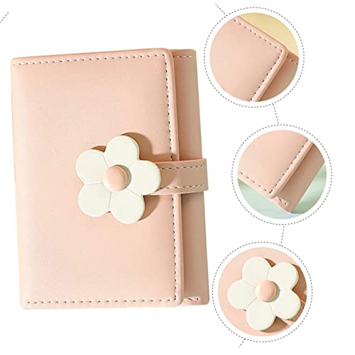 Homoyoyo Cute Floral Wallet for Girls Stylish Trifold Purse Id Window Compact Design for Students and Young Women for Travel and Everyday Use4