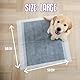 Easypets Trainingspads für Hunde und Welpen Carbon 105 Stück – 58×58 cm – 4-Lagen Superabsorbierend & Auslaufsicher – zur Stubenreinheit & Geruchskontrolle