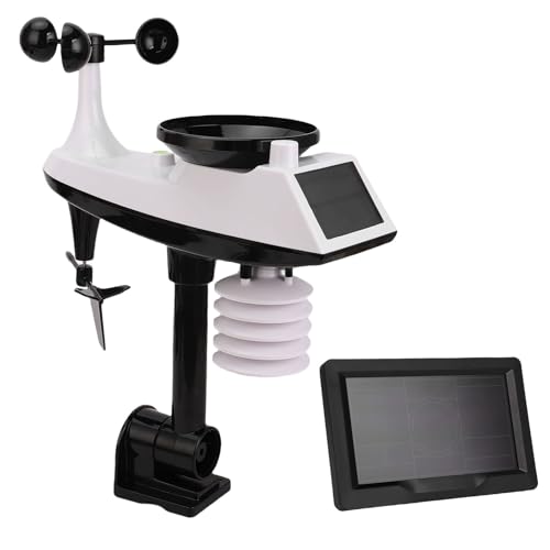 Walmeck Smart Solar Weather Forecast Station Informative Real Time Data Monitoring Set