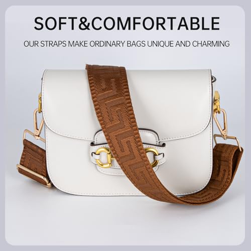 Image of Dksongr Purse Straps Replacement Crossbody Wide Bag Strap for Purses Adjustable shoulder Straps for Women bags