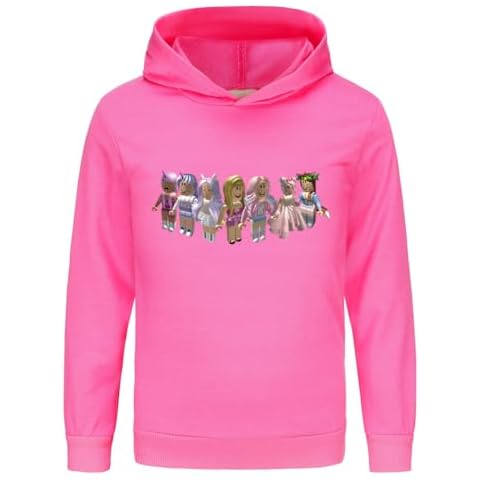 Rzfbeeok Cartoon Hooded Sweatshirt for Kids Cover