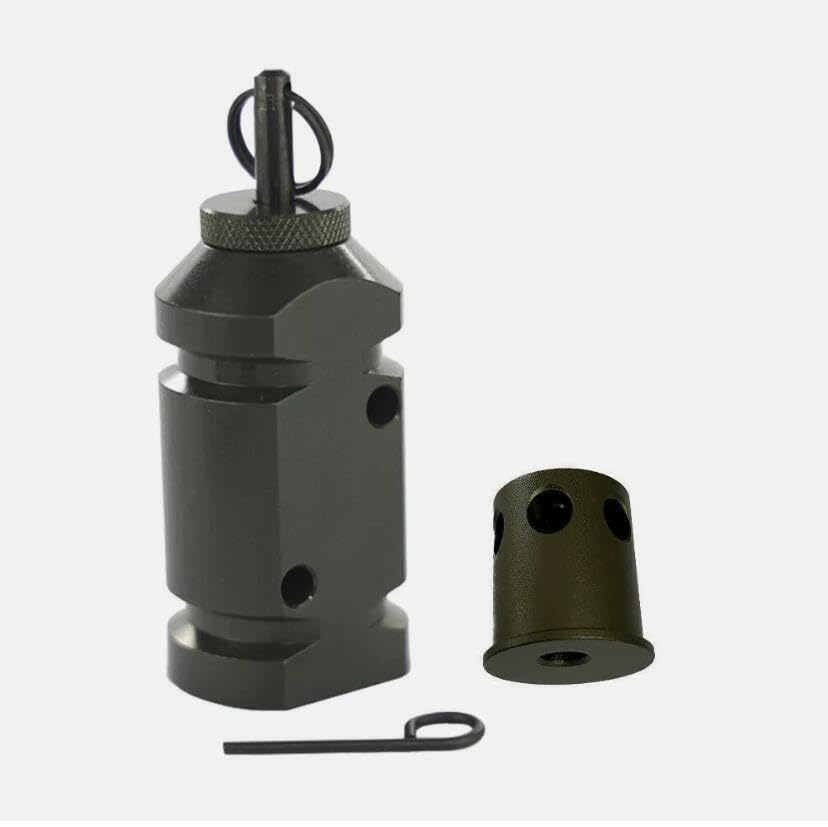 Security Systems Perimeter Trip Wire Alarm, Perimeter Trip Wire Alarm Device 360 Degree Coverage Early Warning Reusable Device for Camping Security Property Safety Aluminum Alloy Camp Safe