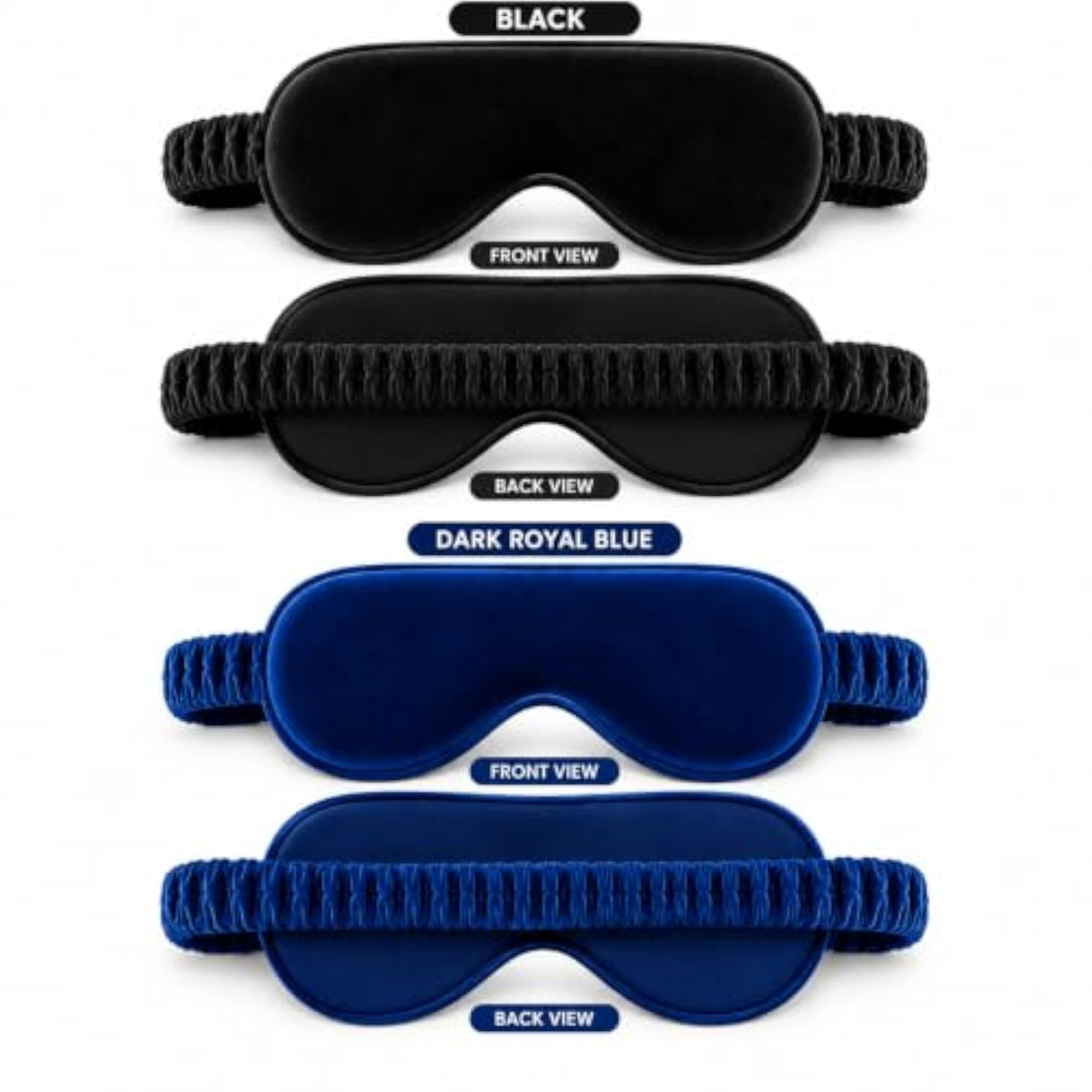 Eye Sleep Mask Pack of 2 for Men & Women