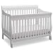 Delta Children Canton 4-in-1 Convertible Baby Crib, Bianca White