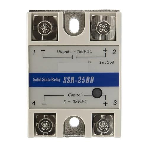 Relais statique monophasé SSR-25DD pour stopper les pannes de contacteur mécanique