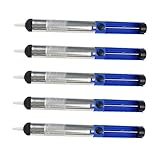 Veemoon 5St Saugpumpe Lötsauger Entlötpumpe Werkzeug zum Entfernen von Lötzinn tür sicherung dunstabzugshauben abluft handvakuumpumpe Handwerkzeuge Ausziehstift aus Zinn Zinnsauger Fluss