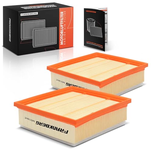 Frankberg 2x Engine Air Filter Petrol/Diesel Compatible with Corsa D S07 1.0L-1.7L 2006-2014 Corsa D Box/Hatchback S07 1.0L 1.2L 2006-2014 Punto 1.4L 2010-2012 Replace# 55184249
