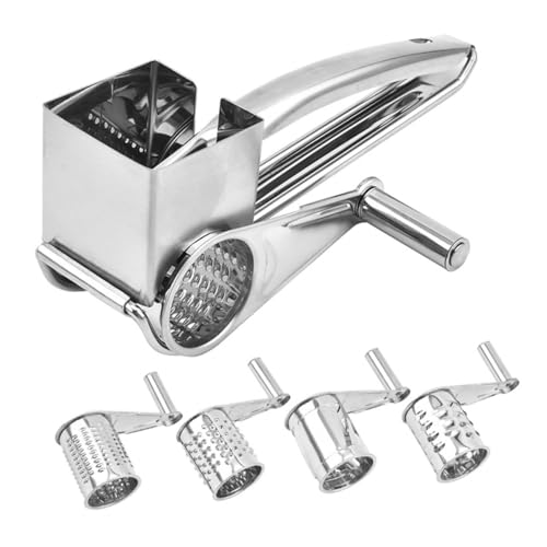 Rallador giratorio manual de acero inoxidable VICASKY miniatura 1