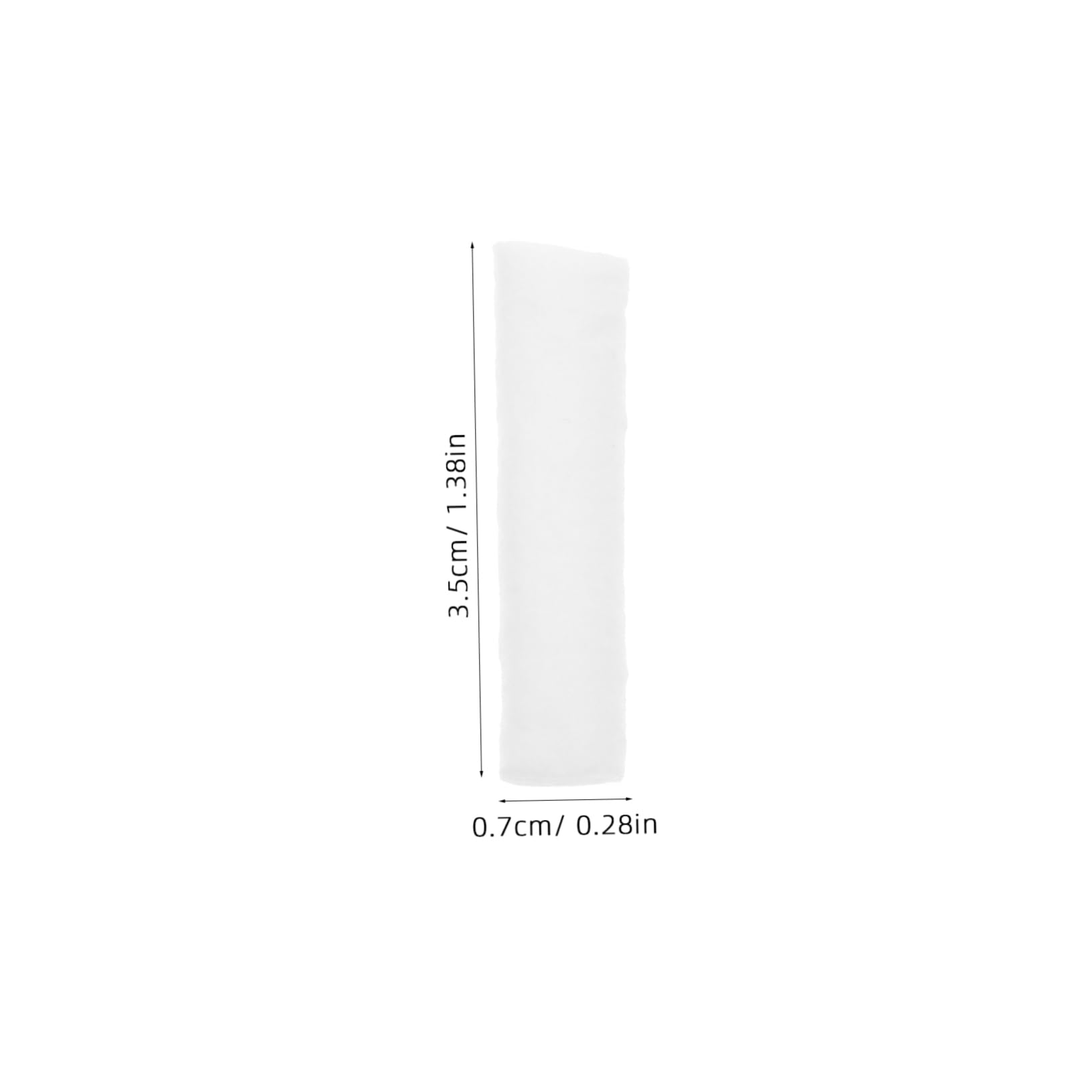 PRETYZOOM Tamponi di Cotone 5 Pezzi 8x38mm per Dentisti, Altamente Assorbenti, per Igiene Orale e Trattamenti Dentali, Adatti a Ragazzo Ragazza e Adulti