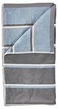 Zone Denmark Sauna Handtuch 100 x 50 cm Grey/Blue Fog/Soft Grey