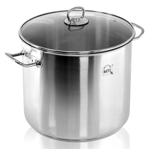 IBOWZ Olla de Acero Inoxidable, Olla multifunción 316 - Profundizada, Apta para inducción