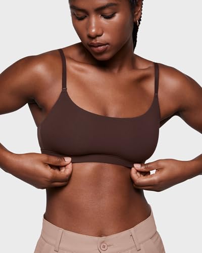 Image of INLYRIC Women's Inbarely Soft Bralettes - Cami Bras No Underwire Seamless Unlined Comfort Bralette