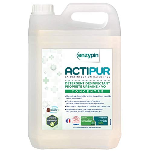 ENZYPIN ACTIPUR - Détergent désinfectant propreté urbaine Cover
