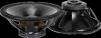 RCF LF21X451 21-inch Sub Woofer 2000 Wrms 4000 Watts Max 4.5 Fiberglass Inside | Outside Copper Voice Coil Dual Forced Air Vent 8 Ohm