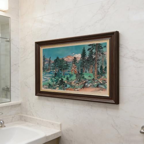 Impression sur toile supérieure Lyell avec cadre suspendu chic - 5
