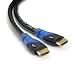 Aurum Ultra Series - High Speed HDMI Cable with Ethernet - (35 feet) - CL3 Certified - Supports 3D & Audio Return Channel - Full HD - With Ferrite Cores
