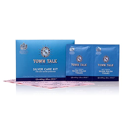 Town Talk plateado Kit de cuidado