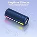 Bluetooth Lautsprecher, Musikbox Bluetooth 5.4, Wireless Lautsprecher, RGB Licht, TWS Paarung, IPX7 Wasserdicht, 20W Loud Stereo Sound, 20 St Tragbar Outdoor Speaker für Reisen, Sport, Party, Blue