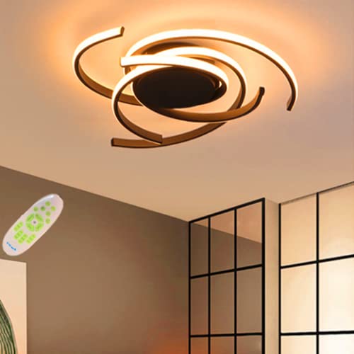 Lustre plafonnier LED fleur pour une ambiance cocooning et lumineuse dans votre salon