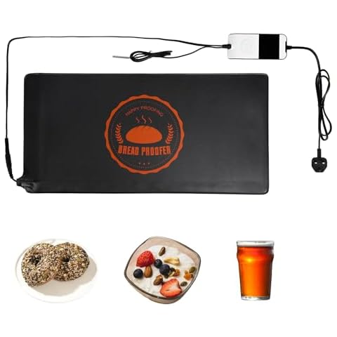 Bourske Adjustable Temperature Bread Proofer Mat Cover