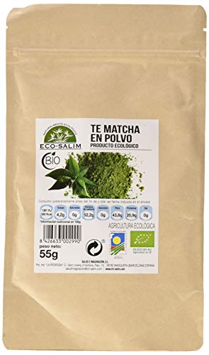 Eco-Salim Te Matcha, Cachaça (En Polvo) - 55 Gramos