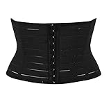✿Dieser hoch komprimierte Taillentrainer ist in der richtigen Position sehr dehnbar, zusätzliche Unterstützung für Bauch und Lendenwirbelsäule, reduziert die Taille um 3-5 cm, wenn Sie es tragen, und verbessert die Haltung, lindert Rückenbeschwerden und beugt Muskelverspannungen vor.