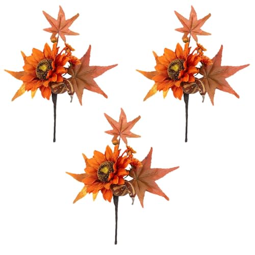 Realistic Fall Leaf Stems for Home Decor Realistic Fall Leaf Stems for Home Decor
