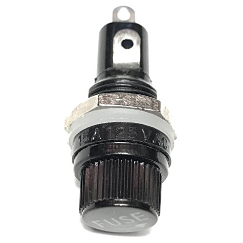 Cess Agc 5X20Mm Fuse Holder 10A/15A Panel/Chassis Mount Screw-Off Type (Jcx) (4 Pack) #TOP6