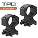 TPO GIII Picatinny 34mm Scope Rings, Heavy Duty High Profile 34mm Cantilever Scope Mount (1.5