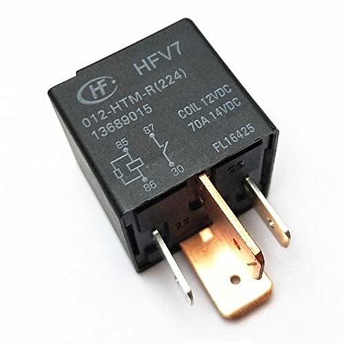 Relais HFV7 012-HTM-R 70A 12VDC 4 broches pour circuits automobiles et industriels